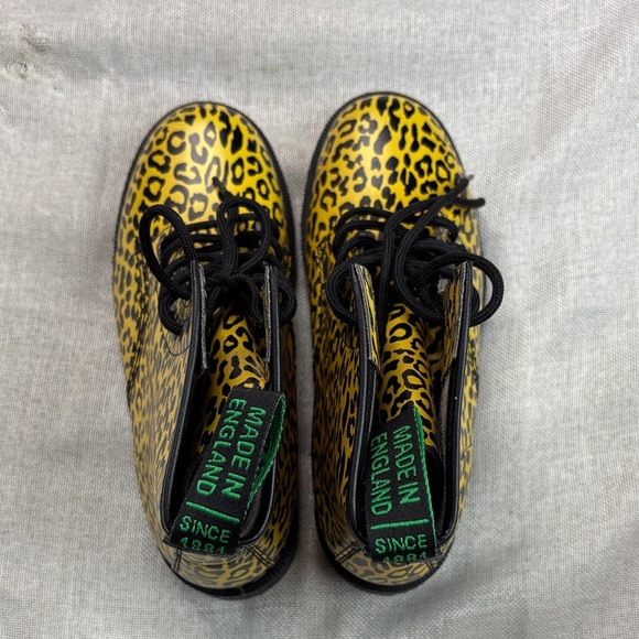 Bloomie's X Solovair Women's Printed Lace up Combat Boots UK Size 6 - Picture 6 of 14